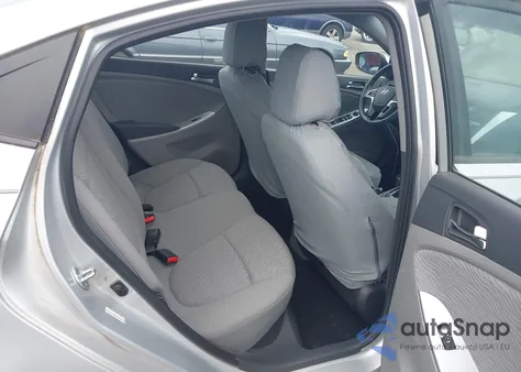 2013 Hyundai Accent Gls/Se from USA, damaged, VIN KMHCU4AEXDU451403